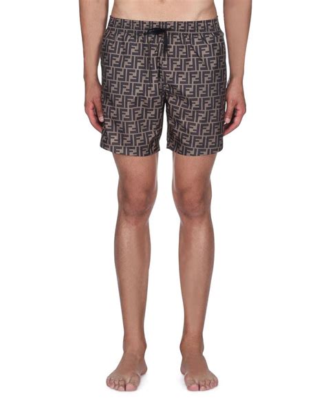 fendi swim trunks|fendi swimsuit men's.